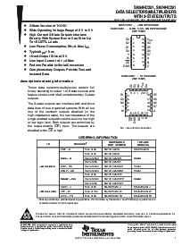 浏览型号SN74HC251DBRE4的Datasheet PDF文件第1页