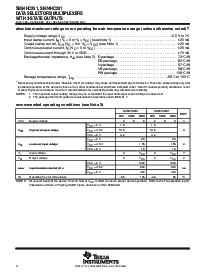 浏览型号SN74HC251DBRE4的Datasheet PDF文件第4页