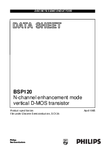 浏览型号BSP120的Datasheet PDF文件第1页