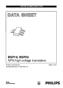 浏览型号BSP20的Datasheet PDF文件第1页