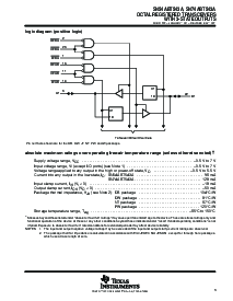 浏览型号SN74ABT543ADWR的Datasheet PDF文件第3页