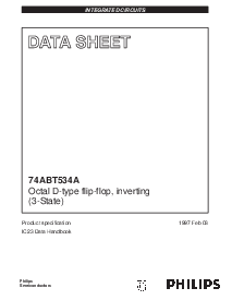 浏览型号74ABT534AD的Datasheet PDF文件第1页