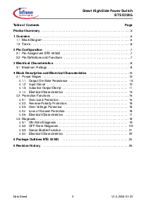 浏览型号BTS5234G的Datasheet PDF文件第2页