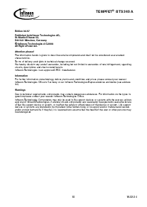 浏览型号BTS240A的Datasheet PDF文件第10页
