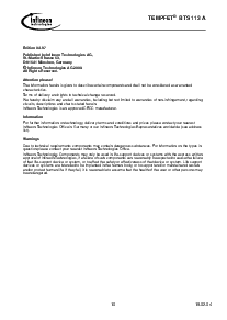 浏览型号BTS113A的Datasheet PDF文件第10页