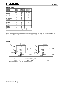 浏览型号BTS707的Datasheet PDF文件第6页