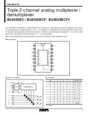 浏览型号BU4053BCF的Datasheet PDF文件第1页