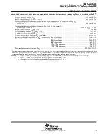 浏览型号SN74LVC1G00DBVRG4的Datasheet PDF文件第3页