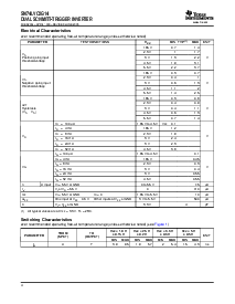 浏览型号SN74LVC2G14DBVTE4的Datasheet PDF文件第4页
