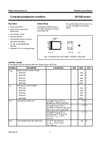 浏览型号BYG50的Datasheet PDF文件第2页