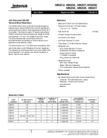 浏览型号HIN232CBZ-T的Datasheet PDF文件第1页