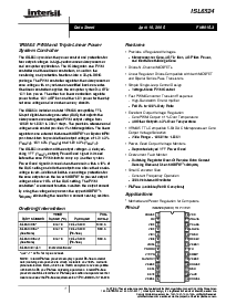 浏览型号ISL6524CBZ-T的Datasheet PDF文件第1页