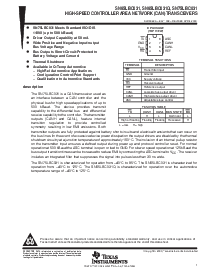 浏览型号SN65LBC031的Datasheet PDF文件第1页