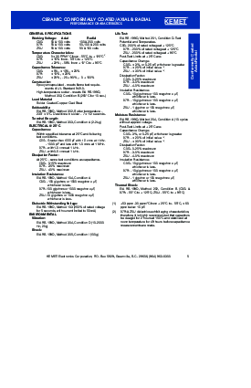 浏览型号C052G102B1CJ5CA的Datasheet PDF文件第5页