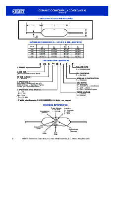浏览型号C052G102B1CH5CP的Datasheet PDF文件第6页