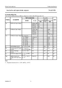 浏览型号74LVC07AD的Datasheet PDF文件第6页