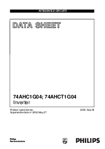 浏览型号74AHC1G04GW的Datasheet PDF文件第1页
