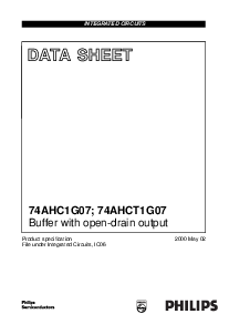 浏览型号74AHC1G07GW的Datasheet PDF文件第1页