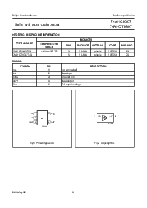 浏览型号74AHC1G07GW的Datasheet PDF文件第3页