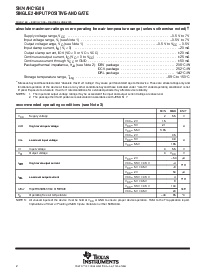 浏览型号SN74AHC1G08DCKRG4的Datasheet PDF文件第2页