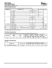 浏览型号SN74LVC2G04DBVR的Datasheet PDF文件第4页