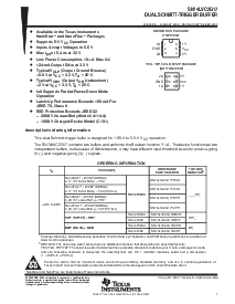 浏览型号SN74LVC2G17DCKR的Datasheet PDF文件第1页