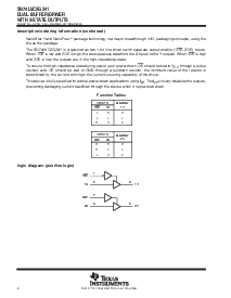 浏览型号74LVC2G241DCURG4的Datasheet PDF文件第2页