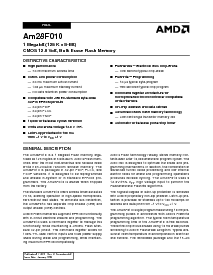 浏览型号AM28F010-120JCB的Datasheet PDF文件第1页