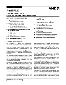 浏览型号AM28F020-200JIB的Datasheet PDF文件第1页