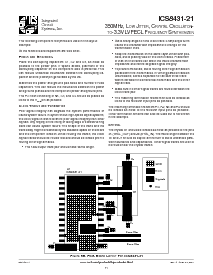 浏览型号ICS8431AM-21T的Datasheet PDF文件第11页