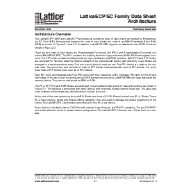 浏览型号LFEC3E-3F256C的Datasheet PDF文件第4页