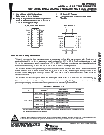 浏览型号SN74AVC4T245PW的Datasheet PDF文件第1页