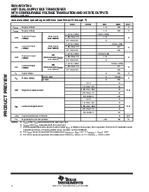 浏览型号SN74AVC4T245PW的Datasheet PDF文件第4页