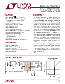 浏览型号LTC694CS8-3.3的Datasheet PDF文件第1页