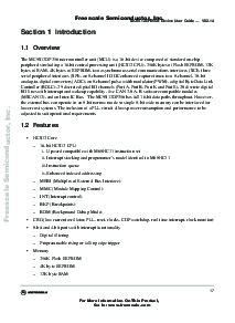 浏览型号MC9S12DG256B的Datasheet PDF文件第17页