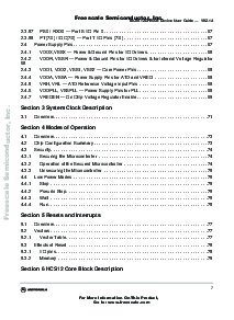 浏览型号MC9S12DG256B的Datasheet PDF文件第7页