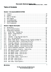 浏览型号MC9S12DG256VPV的Datasheet PDF文件第5页