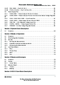 浏览型号MC9S12DG256CPV的Datasheet PDF文件第7页
