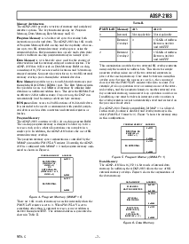 浏览型号ADSP-2183KCA-210的Datasheet PDF文件第7页