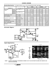 浏览型号CA3080AM的Datasheet PDF文件第3页