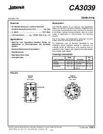 浏览型号CA3039的Datasheet PDF文件第1页