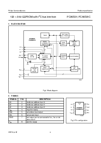 浏览型号PCA8581的Datasheet PDF文件第4页
