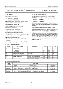 浏览型号PCA8581CT的Datasheet PDF文件第3页