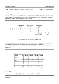 浏览型号PCA8581CT的Datasheet PDF文件第7页