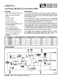 浏览型号UCC3805DG4的Datasheet PDF文件第1页