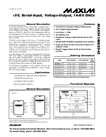 浏览型号MAX541CCPA的Datasheet PDF文件第1页