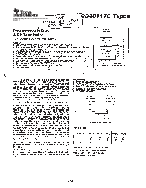 浏览型号CD40117B的Datasheet PDF文件第1页