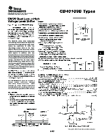 浏览型号CD40109BE的Datasheet PDF文件第1页