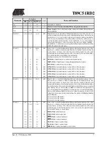 浏览型号T89C51RD2-3CFC-L的Datasheet PDF文件第7页