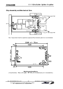 浏览型号CHA2295-99F/00的Datasheet PDF文件第6页